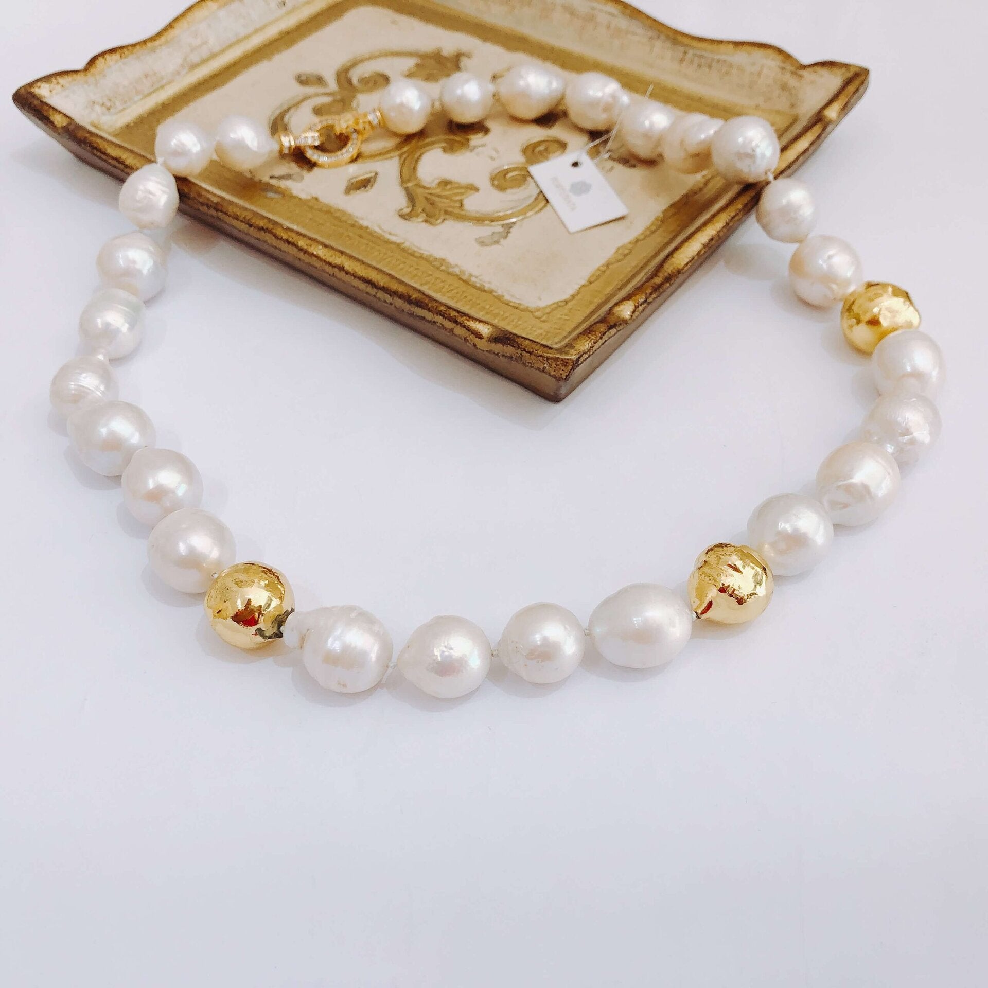 Collar de Perlas Barrocas Naturales