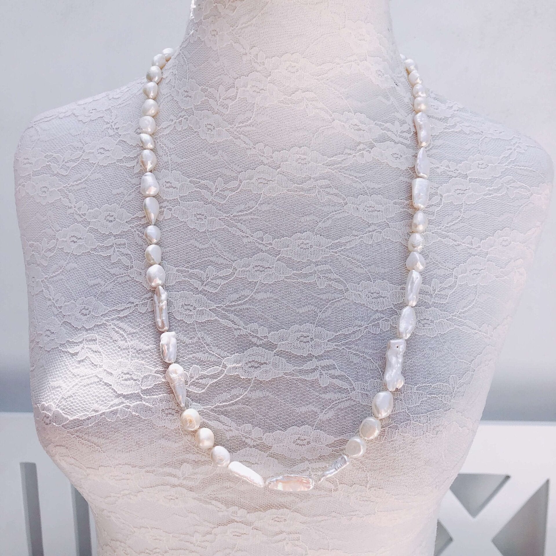 Collar de Perlas Naturales